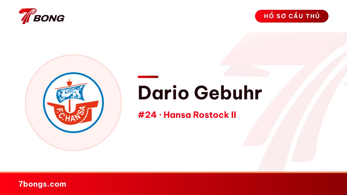 Dario Gebuhr — Hansa Rostock II