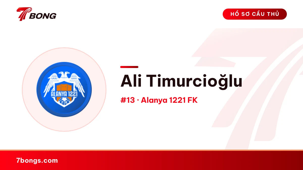 Ali Timurcioğlu — Alanya 1221 FK