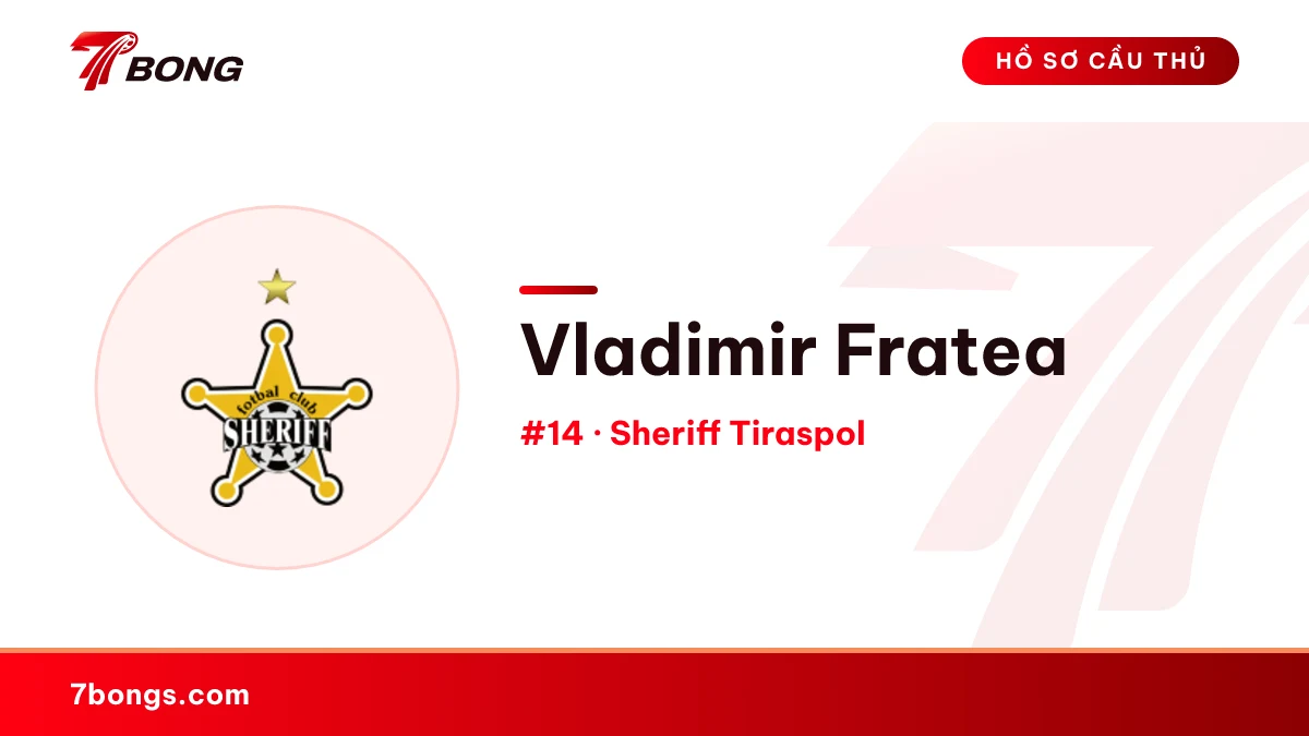 Vladimir Fratea — Sheriff Tiraspol