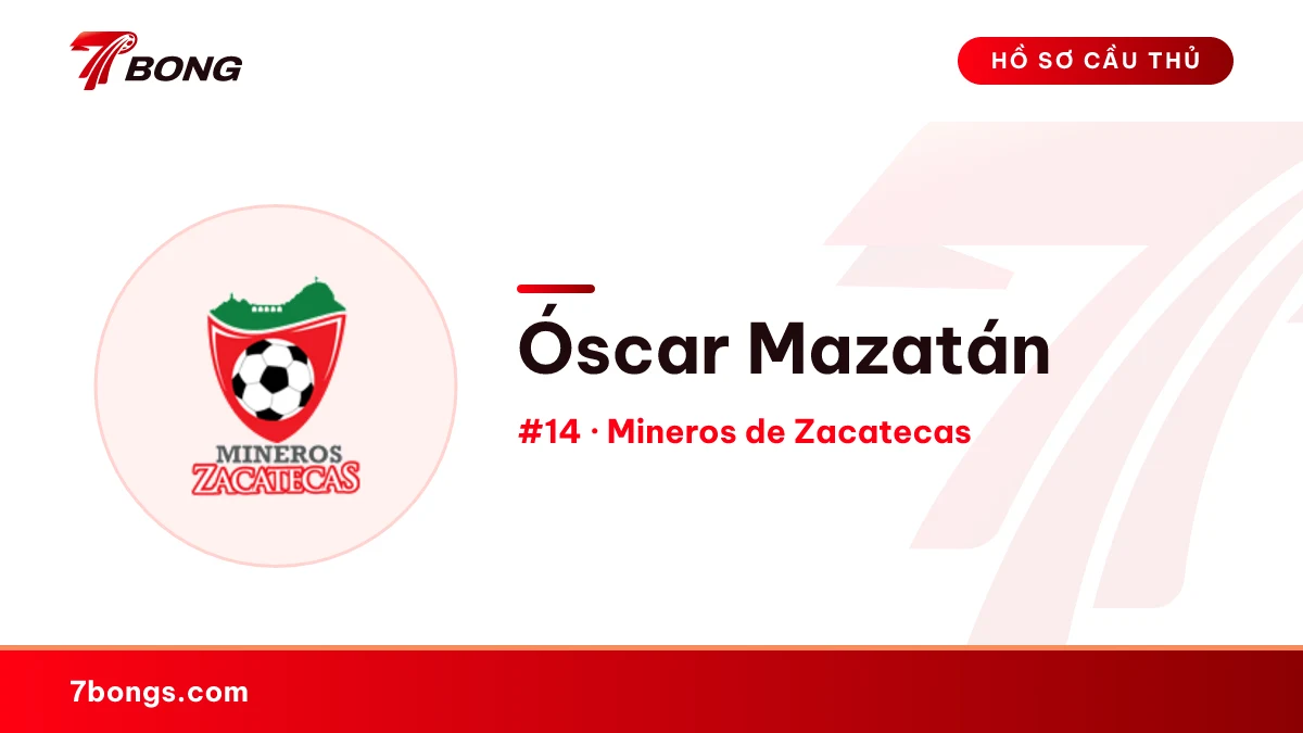 Óscar Mazatán — Mineros de Zacatecas