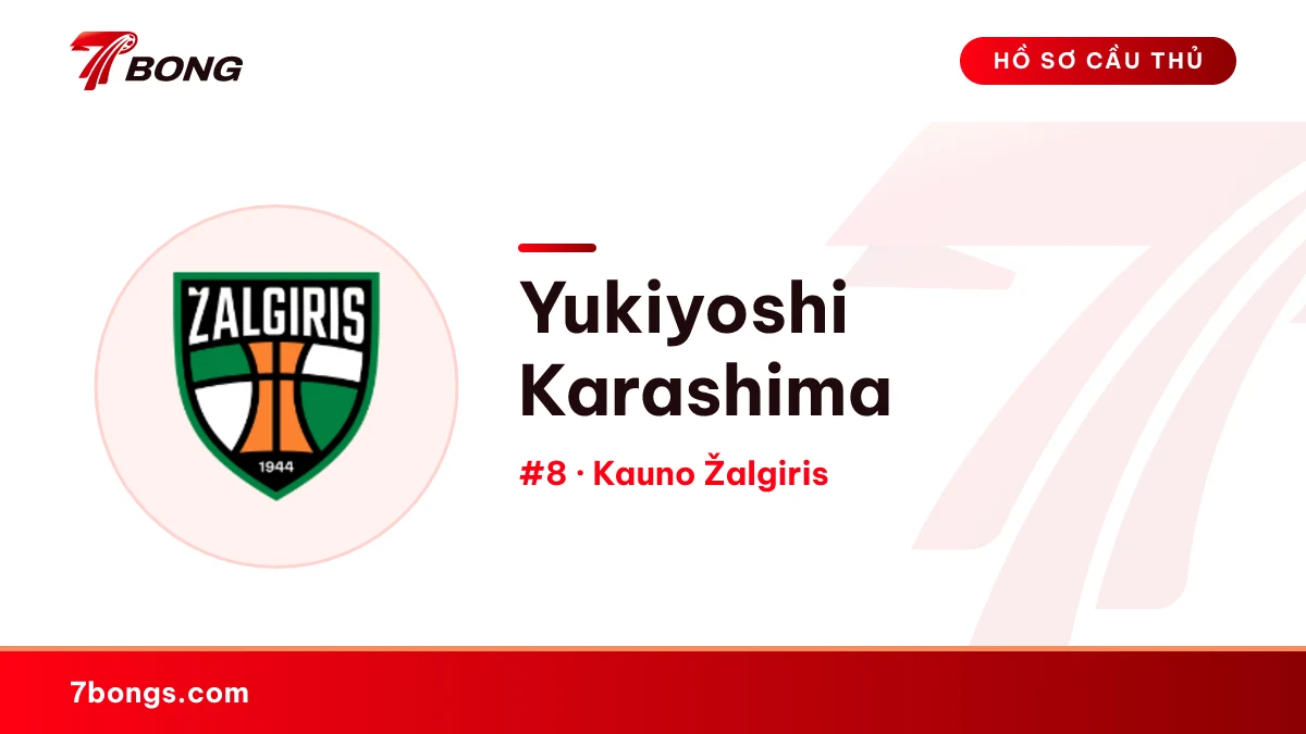 Yukiyoshi Karashima — Kauno Žalgiris