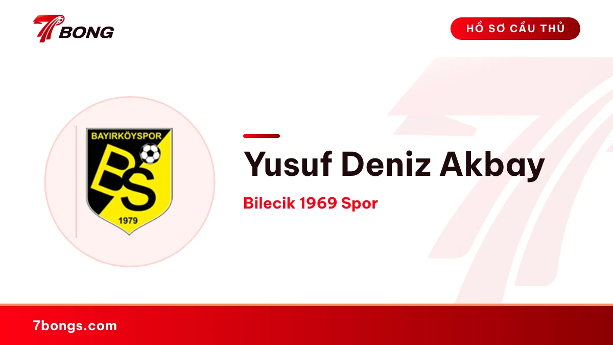 Yusuf Deniz Akbay — Bilecik 1969 Spor