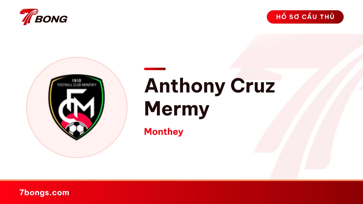 Anthony Cruz Mermy — Monthey