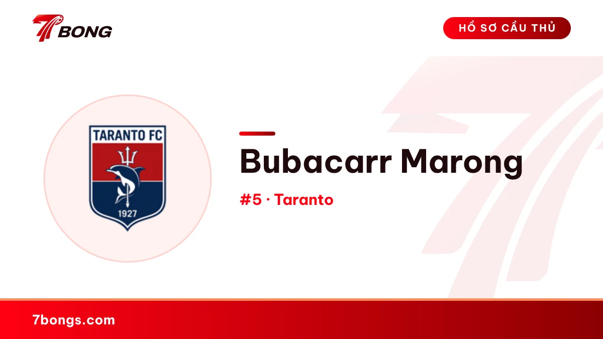 Bubacarr Marong — Taranto