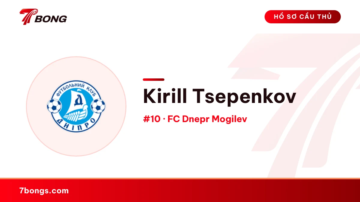 Kirill Tsepenkov — FC Dnepr Mogilev