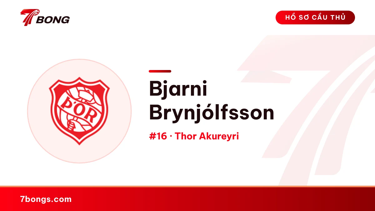 Bjarni Brynjólfsson — Thor Akureyri