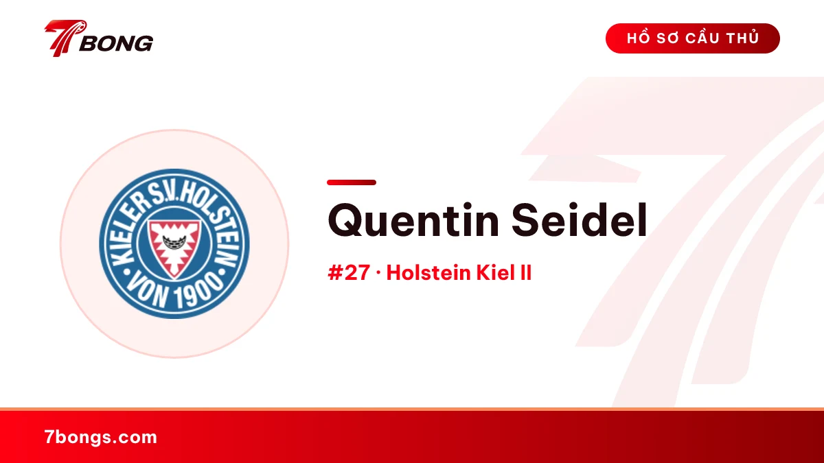 Quentin Seidel — Holstein Kiel II