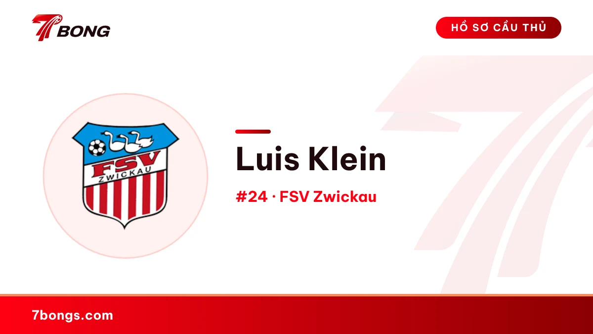 Luis Klein — FSV Zwickau