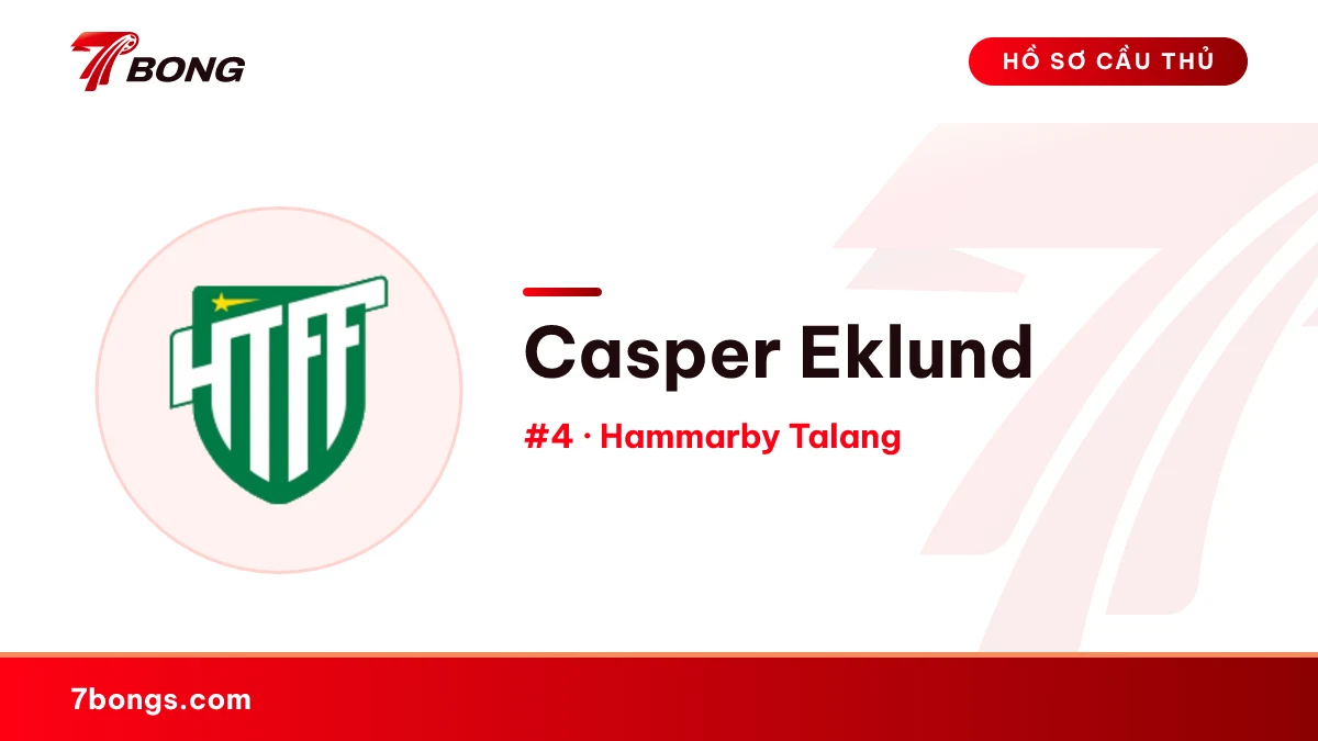 Casper Eklund — Hammarby Talang