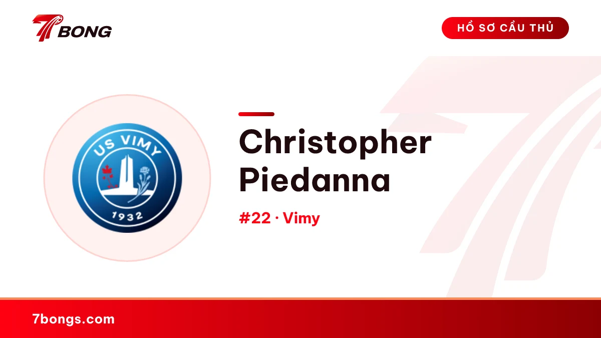 Christopher Piedanna — Vimy