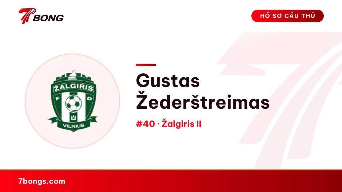 Gustas Žederštreimas — Žalgiris II