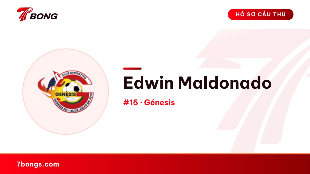 Edwin Maldonado — Génesis