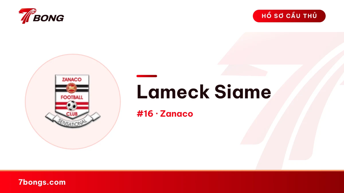 Lameck Siame — Zanaco