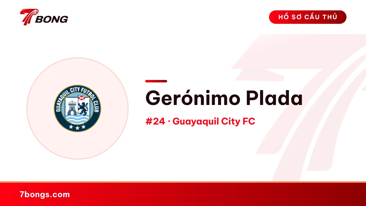 Gerónimo Plada — Guayaquil City FC