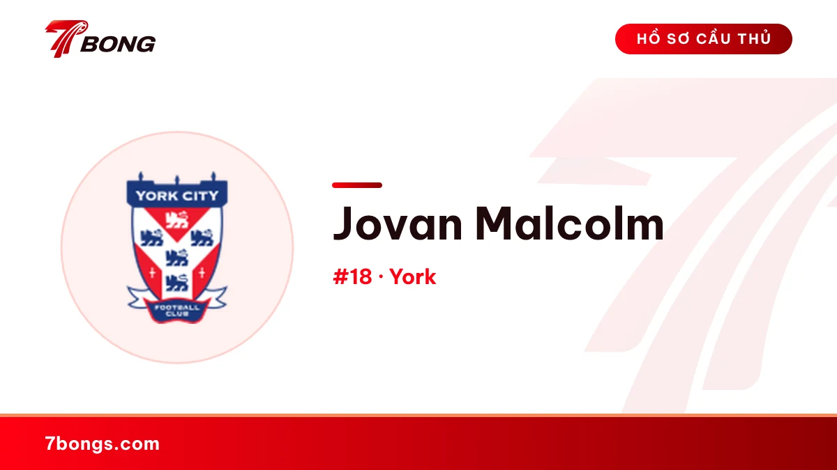 Jovan Malcolm — York