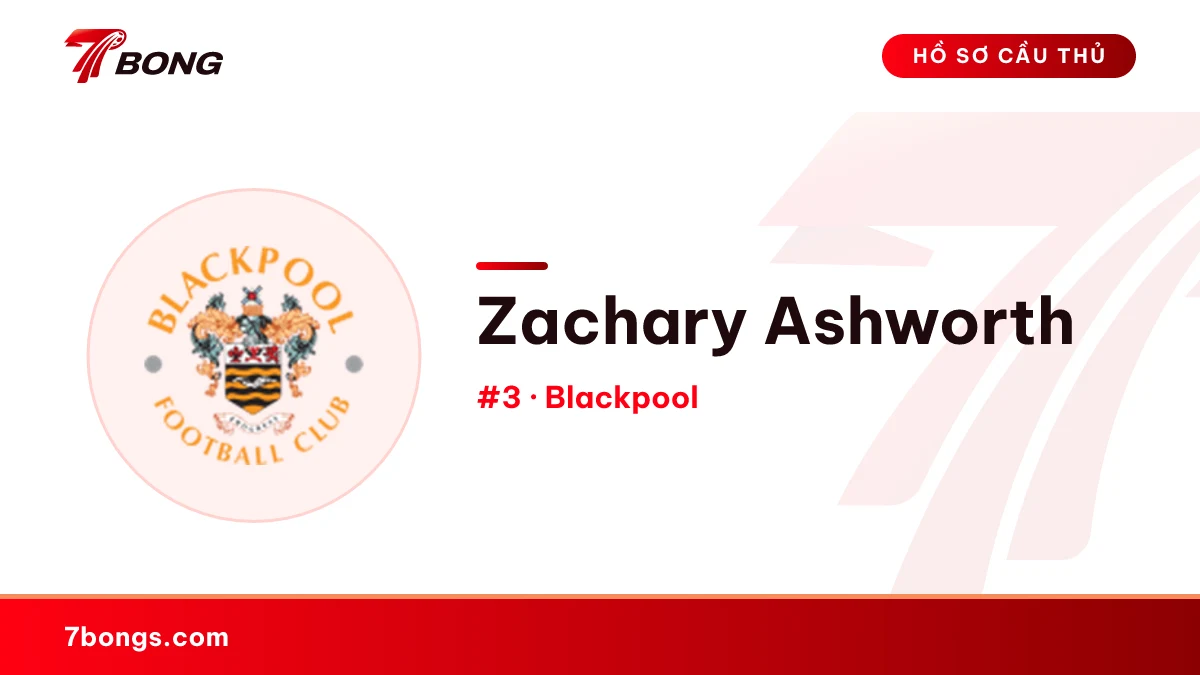 Zachary Ashworth — Blackpool