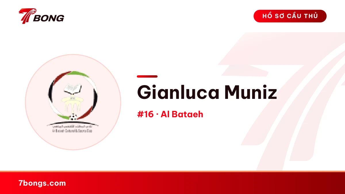 Gianluca Muniz — Al Bataeh