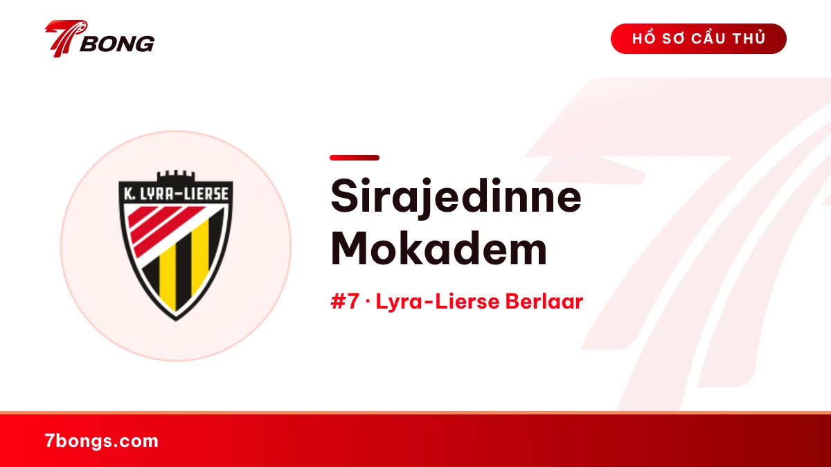 Sirajedinne Mokadem — Lyra-Lierse Berlaar