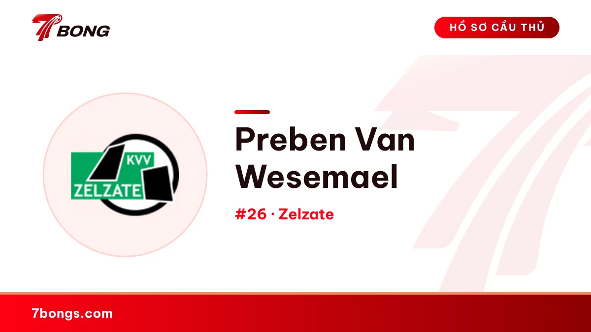 Preben Van Wesemael — Zelzate