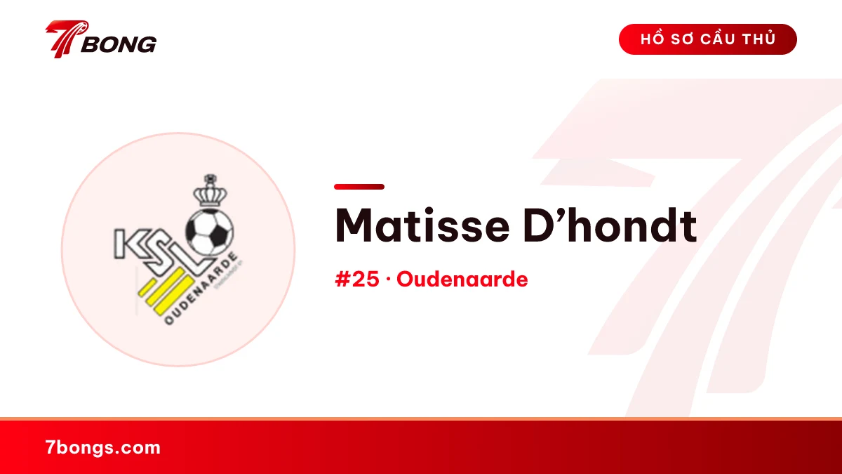 Matisse D’hondt — Oudenaarde