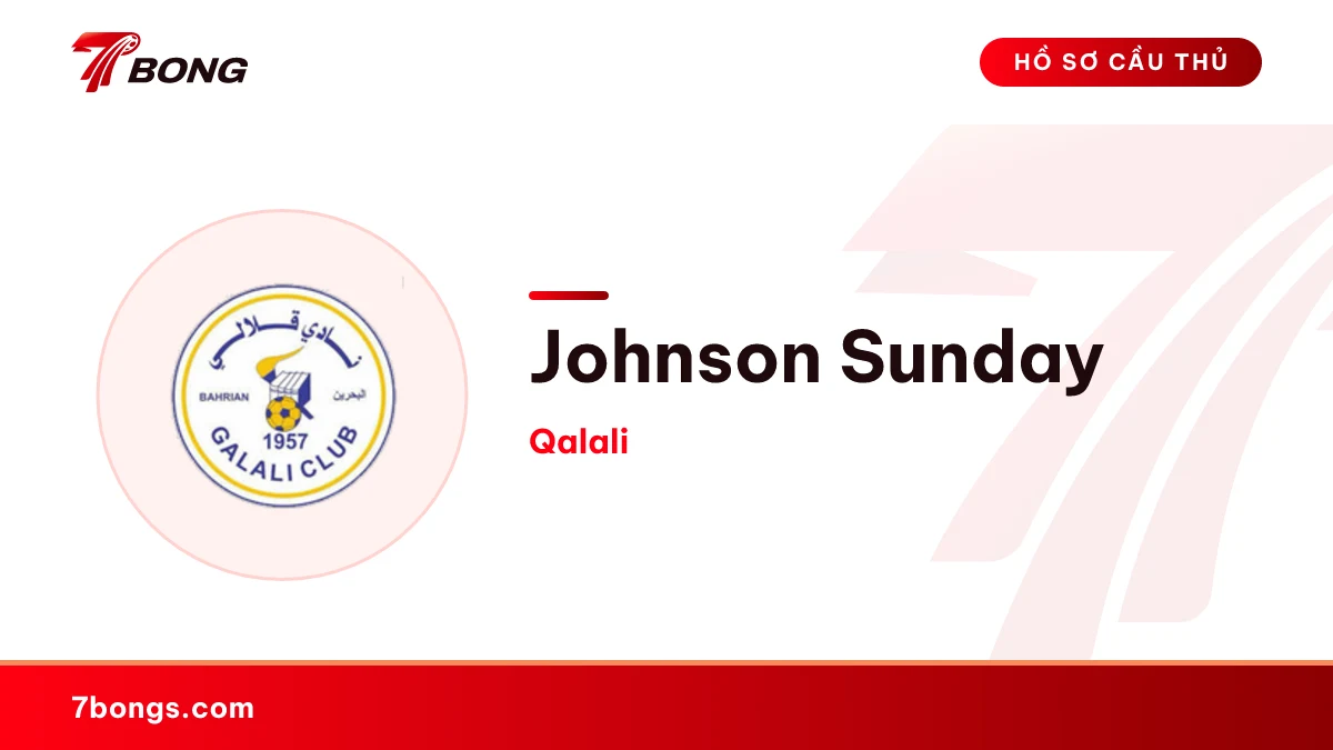 Johnson Sunday — Qalali
