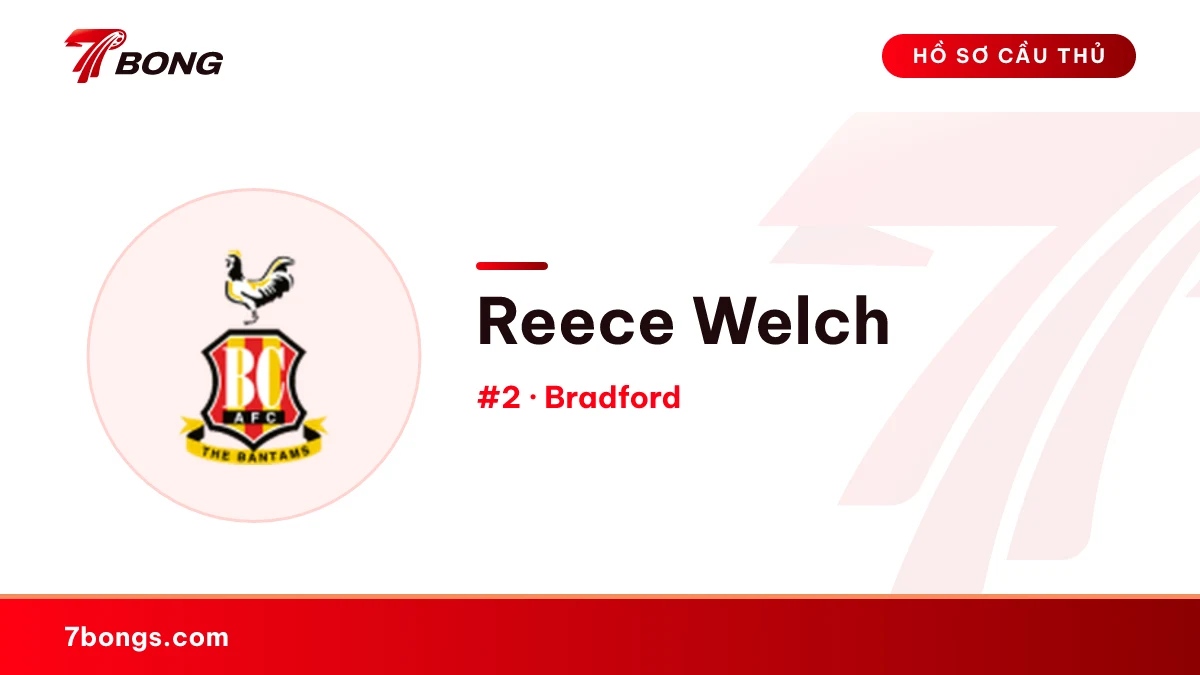 Reece Welch — Bradford