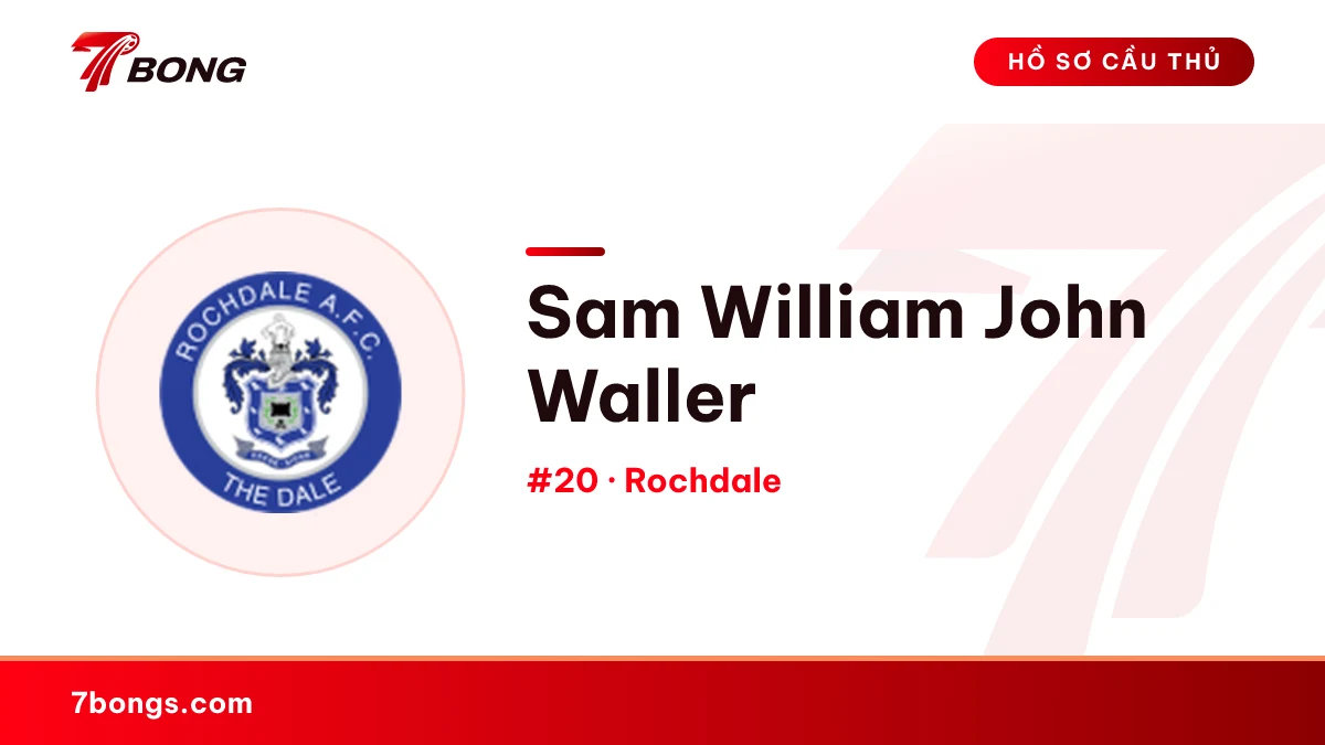 Sam William John Waller — Rochdale