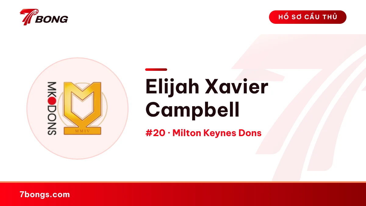 Elijah Xavier Campbell — Milton Keynes Dons