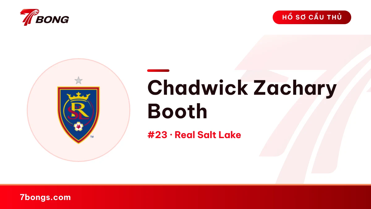 Chadwick Zachary Booth — Real Salt Lake