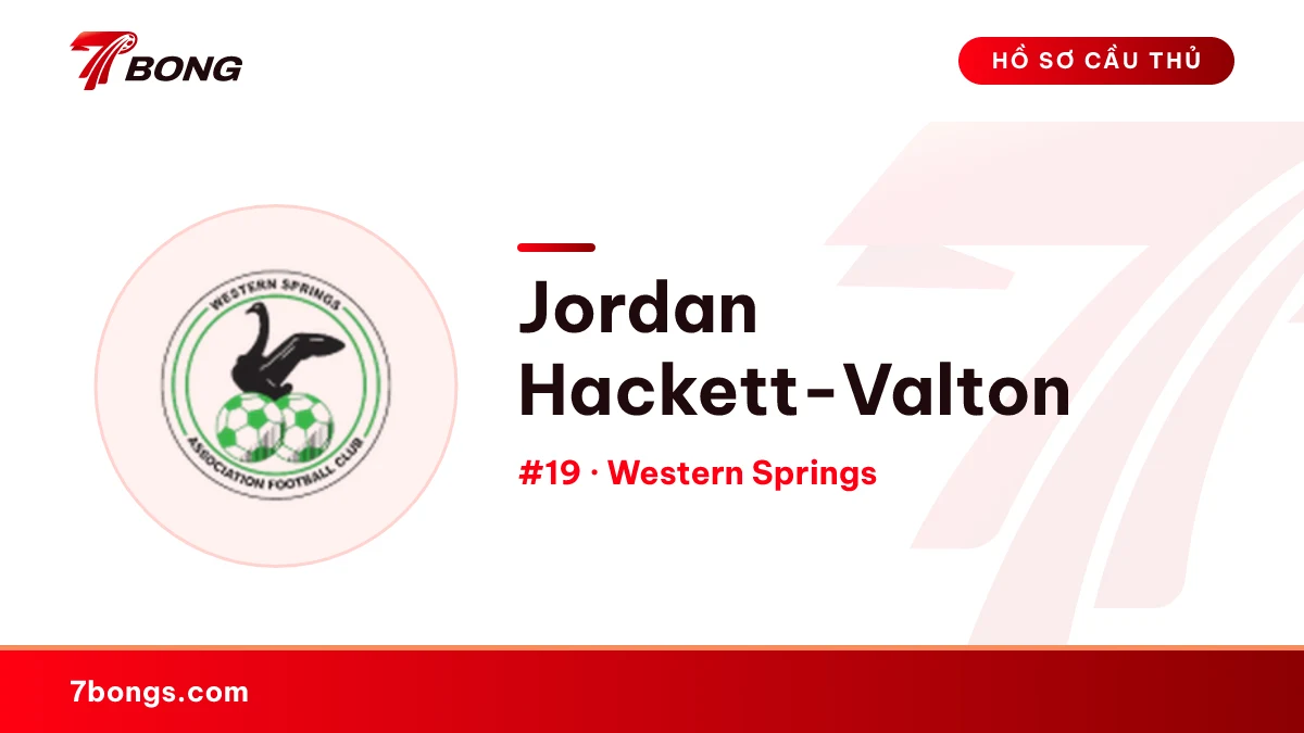 Jordan Hackett-Valton — Western Springs