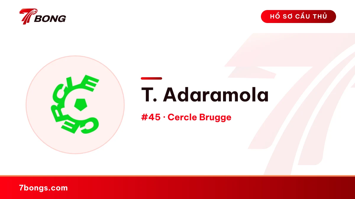 T. Adaramola — Cercle Brugge