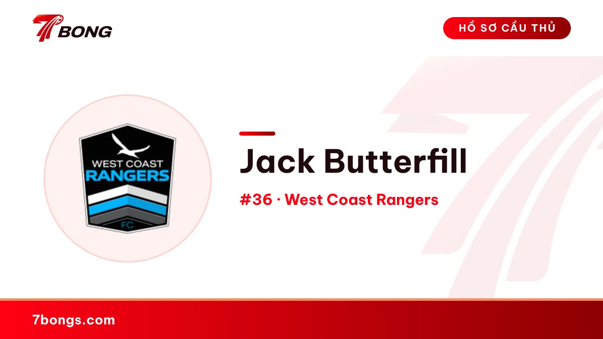 Jack Butterfill — West Coast Rangers