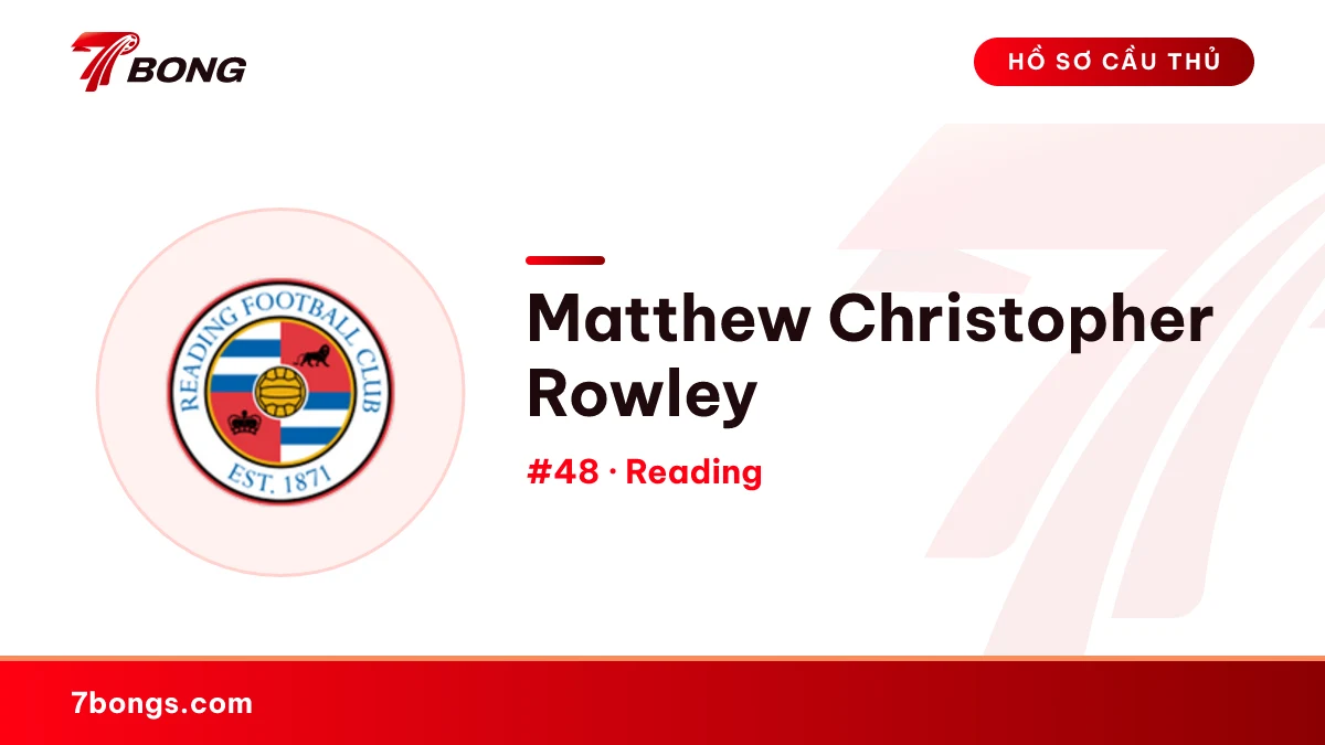 Matthew Christopher Rowley — Reading