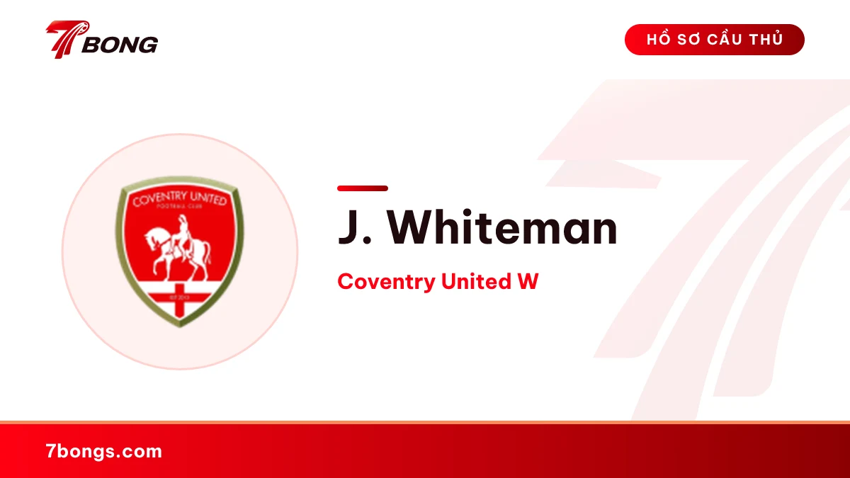 J. Whiteman — Coventry United W