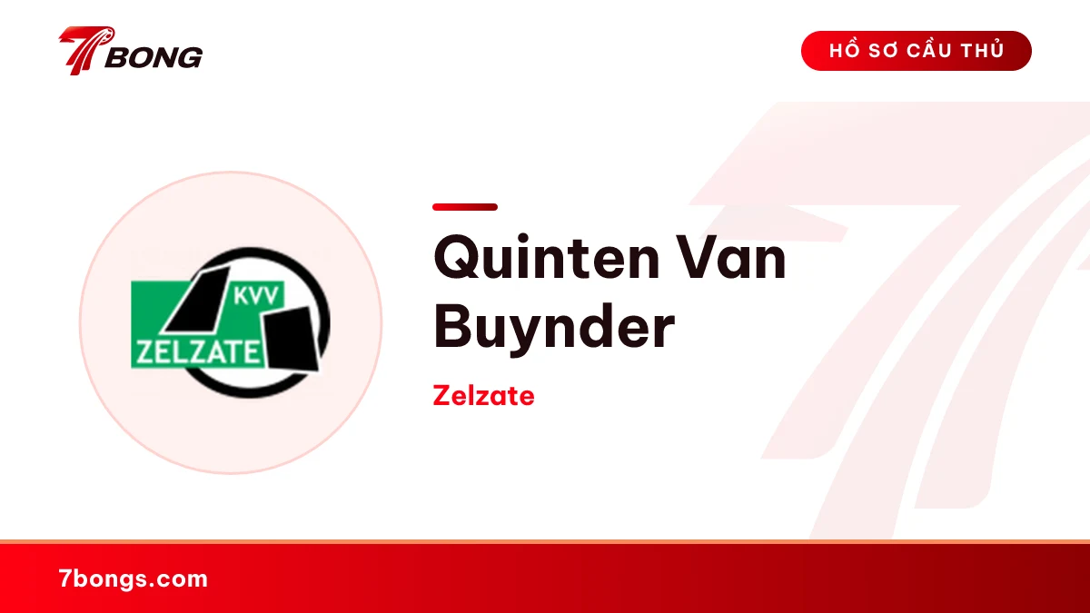 Quinten Van Buynder — Zelzate