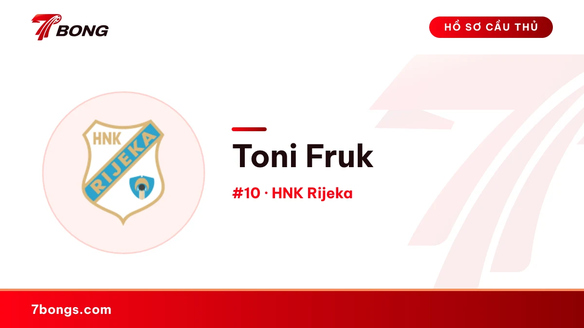 Toni Fruk — HNK Rijeka