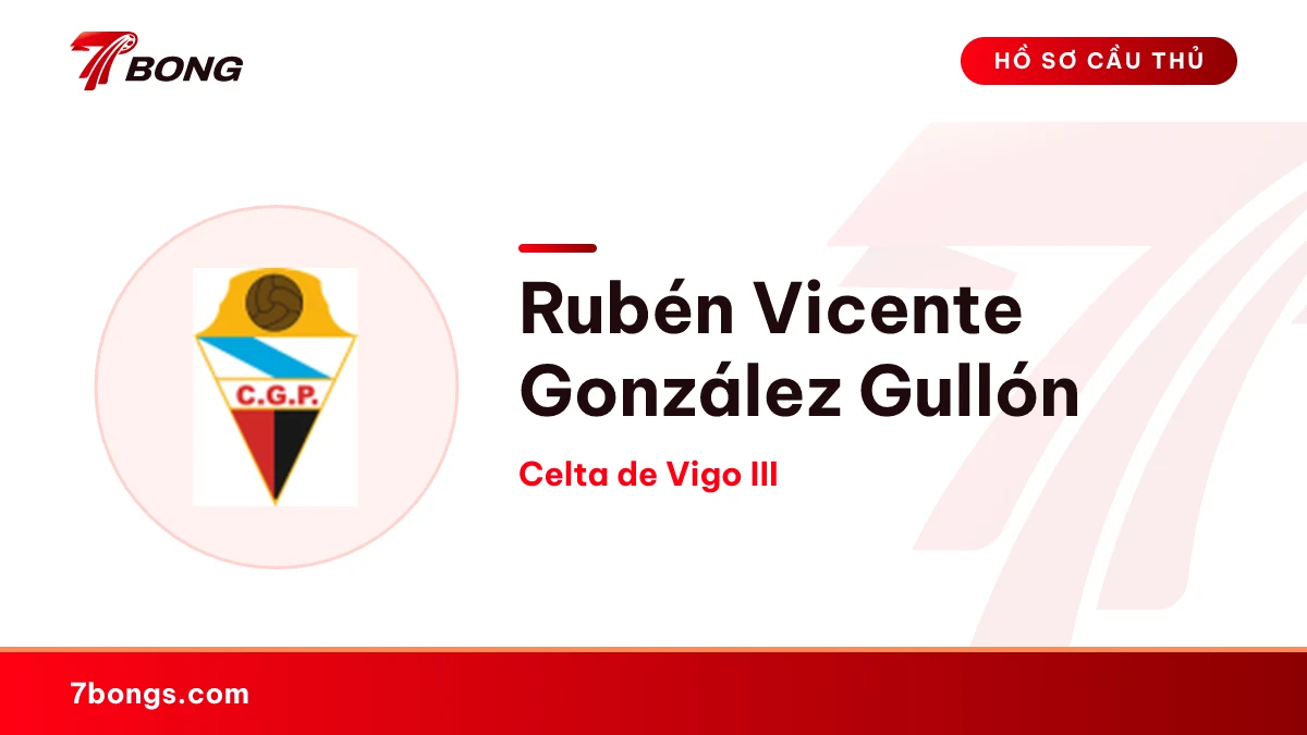 Rubén Vicente González Gullón — Celta de Vigo III