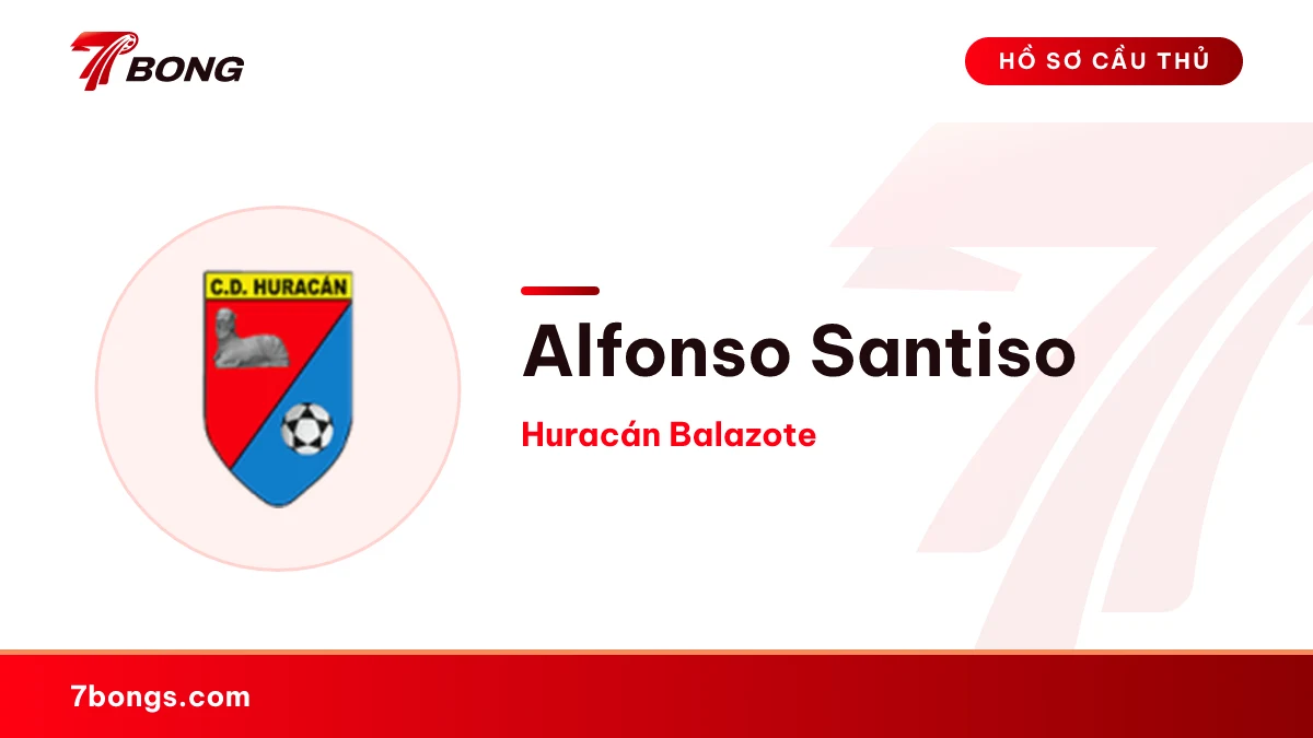 Alfonso Santiso — Huracán Balazote