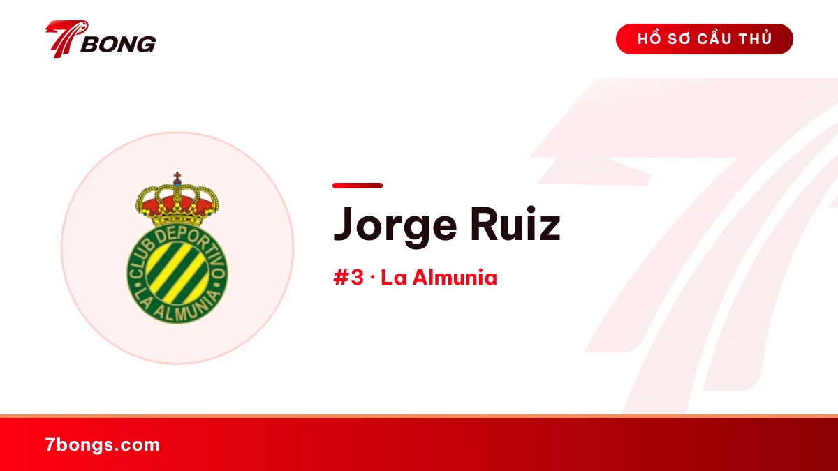 Jorge Ruiz — La Almunia