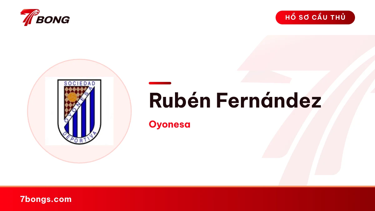 Rubén Fernández — Oyonesa