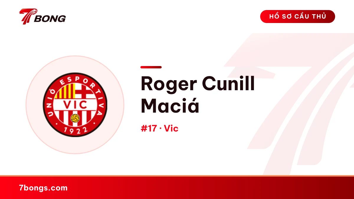 Roger Cunill Maciá — Vic