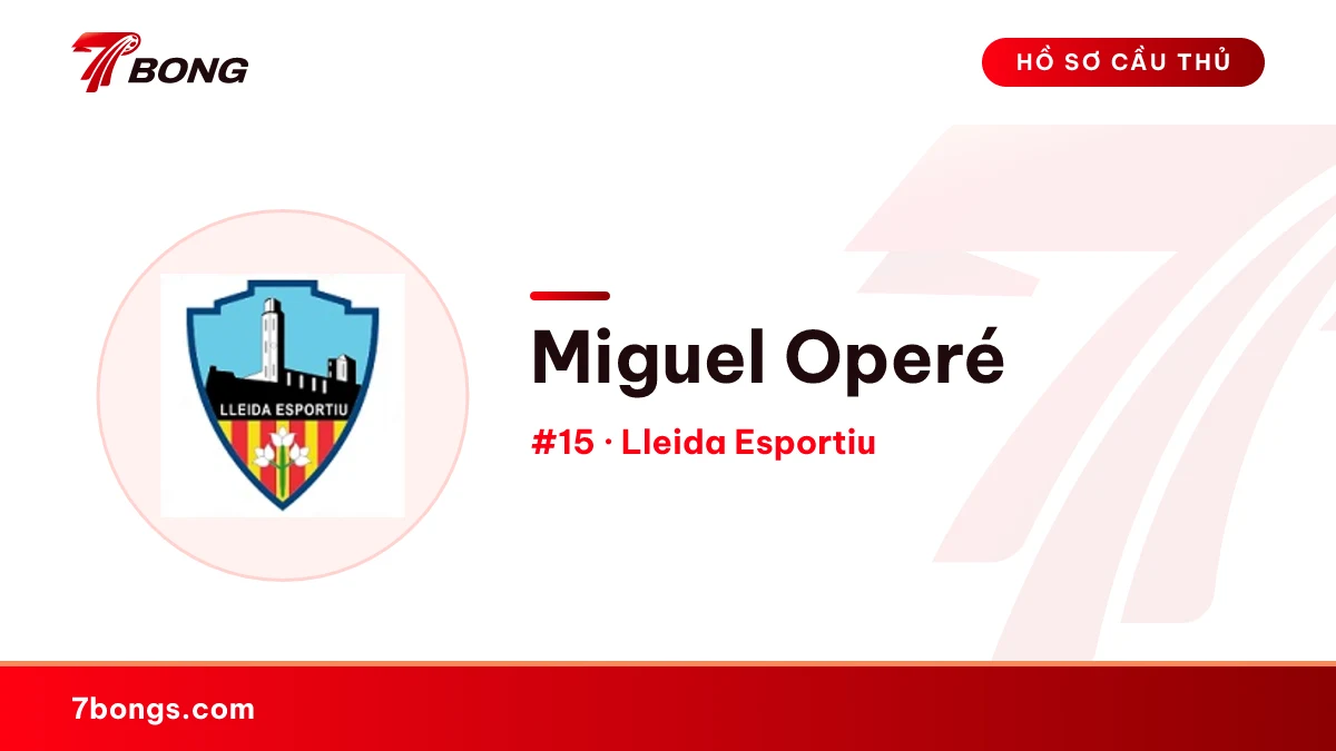 Miguel Operé — Lleida Esportiu