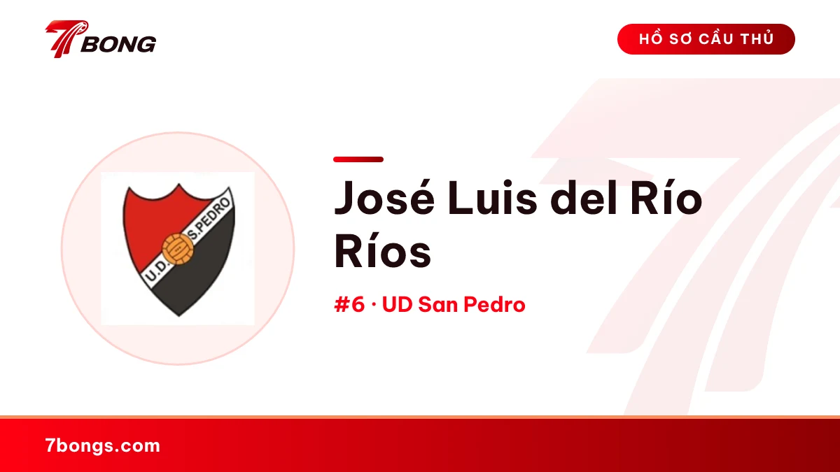 José Luis del Río Ríos — UD San Pedro