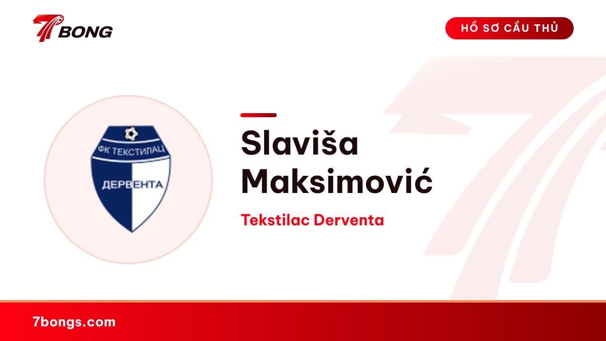 Slaviša Maksimović — Tekstilac Derventa