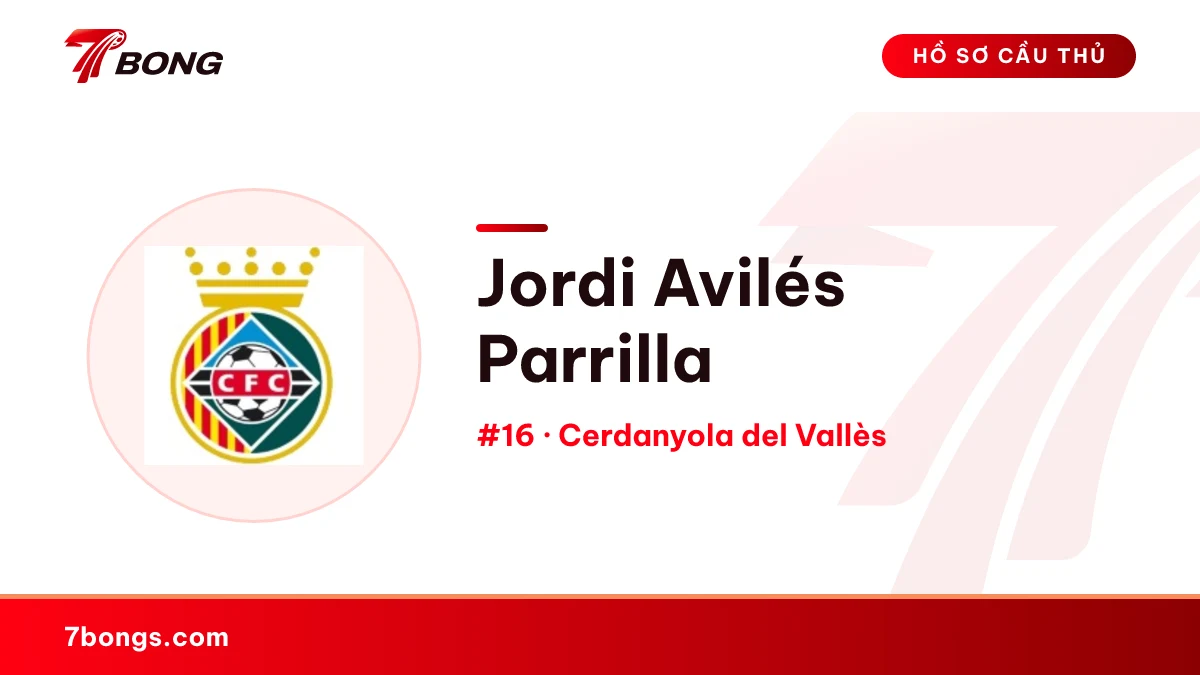 Jordi Avilés Parrilla — Cerdanyola del Vallès