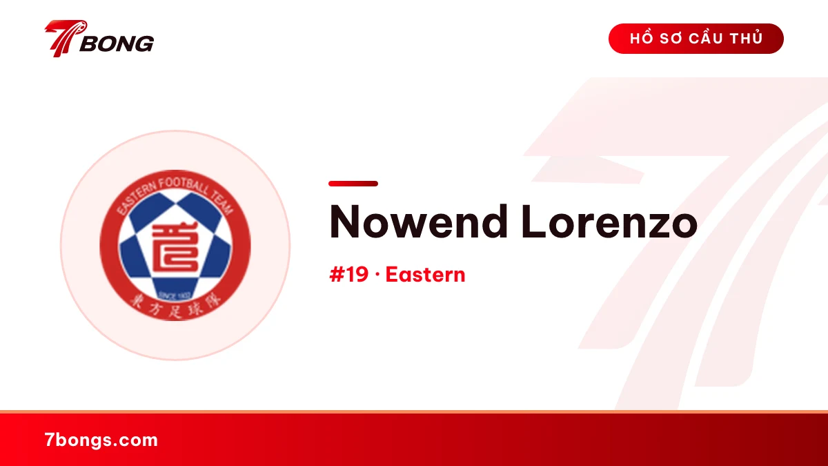 Nowend Lorenzo — Eastern