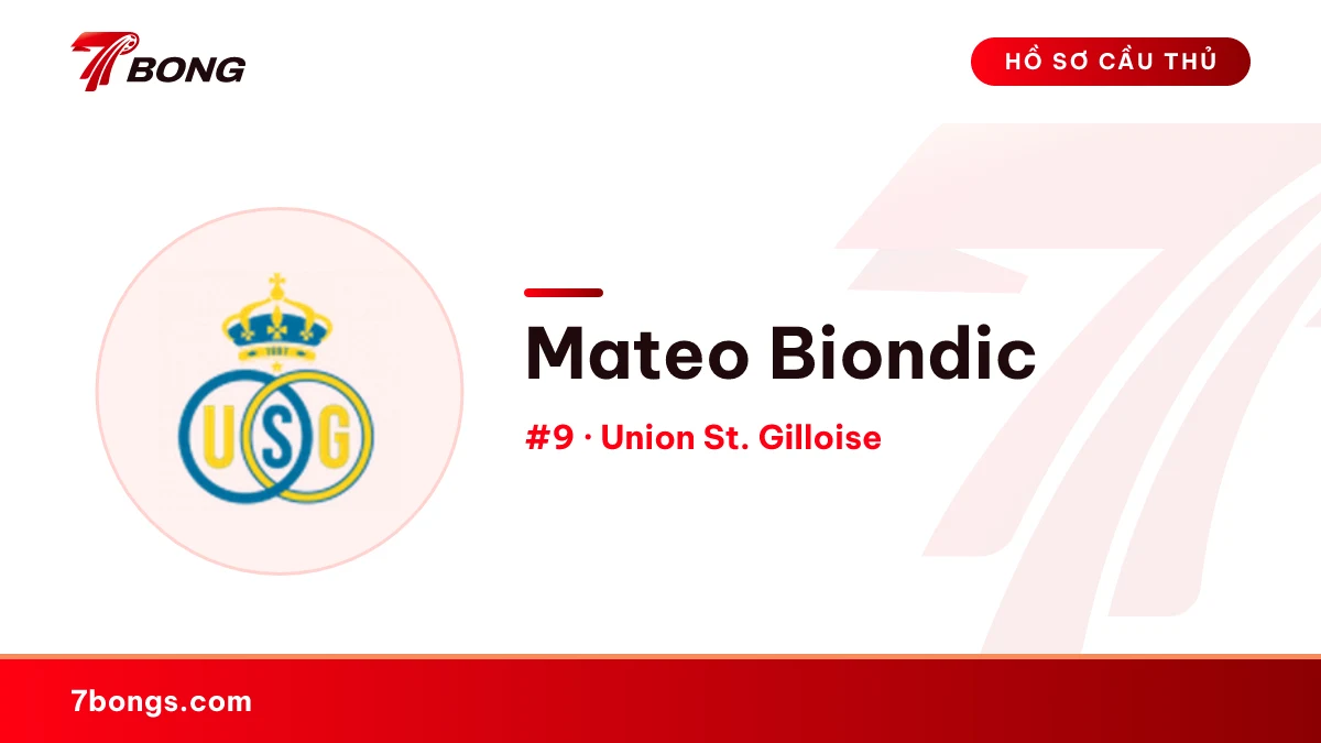 Mateo Biondic — Union St. Gilloise