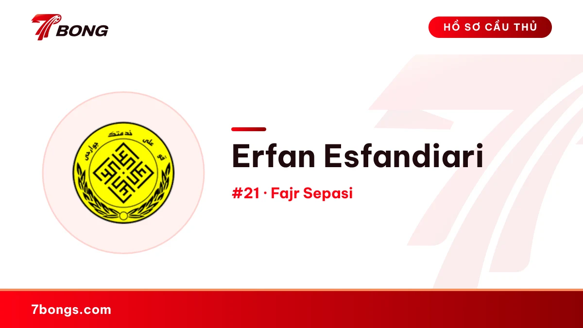 Erfan Esfandiari — Fajr Sepasi