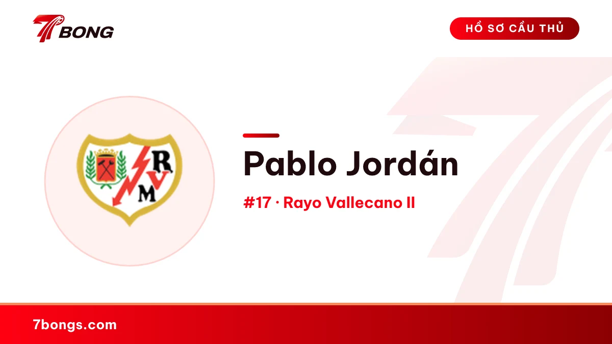 Pablo Jordán — Rayo Vallecano II