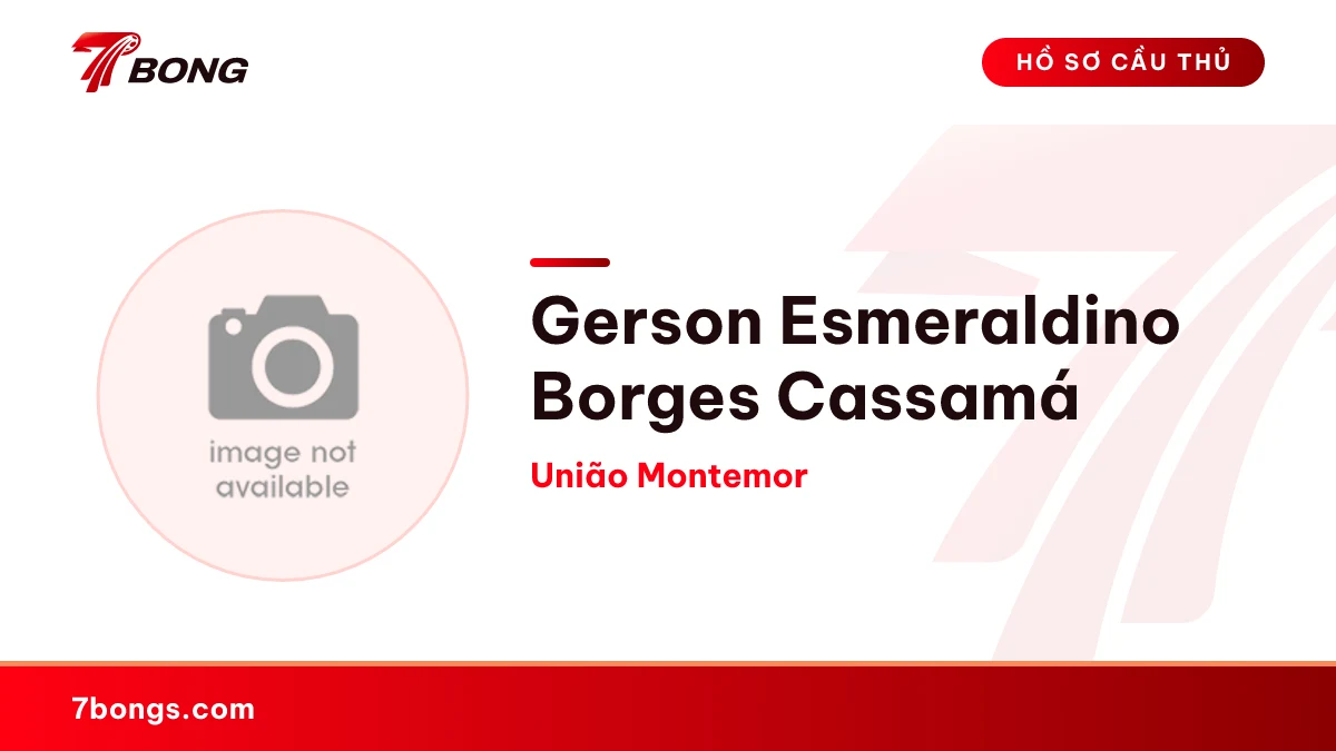 Gerson Esmeraldino Borges Cassamá — União Montemor
